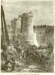 Die Reparatur der Mauern Jerusalems