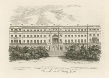 Die Südseite des Fitzroy Square