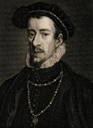 Thomas Howard (1536-72) 4. Herzog von Norfolk (Stich)