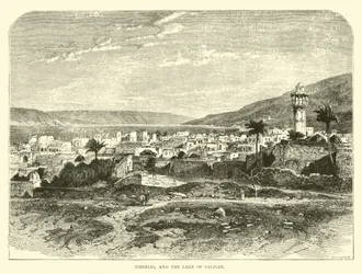 Tiberias und der See Genezareth