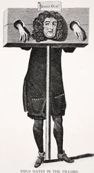 Titus Oates im Pranger