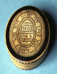 Tabakdose, 1712
