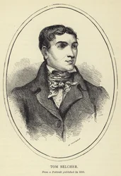 Tom Belcher, nach einem Porträt veröffentlicht 1810