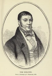Tom Shelton, nach einer Zeichnung von G. Sharples, 1821