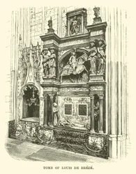 Grab von Louis de Brézé