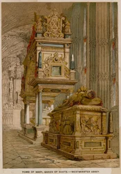 Grab von Maria Stuart in der Westminster Abbey