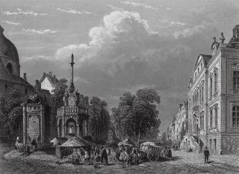 Rathaus und Marktplatz, Lüttich