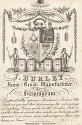 Handelskarte, J Burley