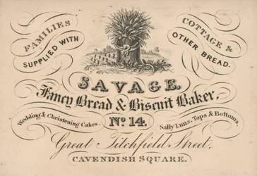 Visitenkarte, Savage