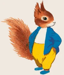 Tufty, das Verkehrssicherheitseichhörnchen