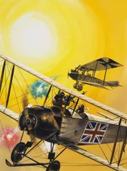 Unidentifizierte Luftfahrtszene