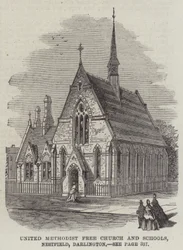 Freikirche der Vereinigten Methodisten und Schulen, Nestfield, Darlington