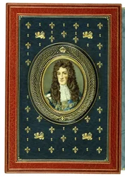 Oberer Einband, mit ovalem Porträtminiatur von Charles II, 1902