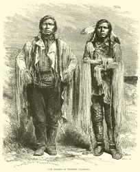 Ute-Indianer aus West-Colorado