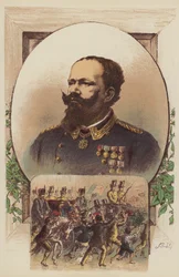 Victor Emmanuel, Garibaldi und der König in Neapel
