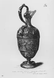 Victoria und Albert Museum: Kanne, Zinn, Französisch, um 1560