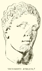 Siegreicher Athlet