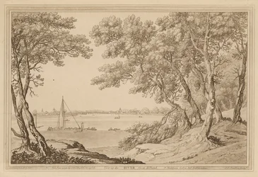 Blick auf die Themse von Millbank