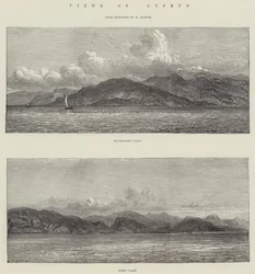 Ansichten von Zypern (Gravur)
