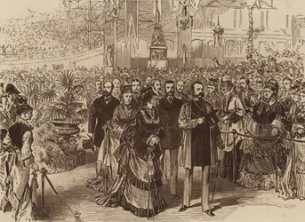 Besuch des Kaisers von Russland