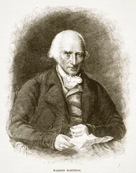 Warren Hastings, Illustration aus Cassells Illustrierter Geschichte Englands