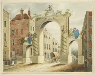 Wellington Triumphbogen, oberes Ende der Park Street, Bristol