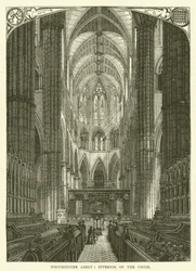 Westminster Abbey, Innenansicht des Chors