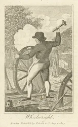 Der Radmacher (Gravur)