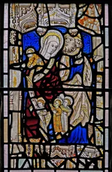 Fenster Ew zeigt St. Maria Kleophas, Alphaeus und ihre Kinder