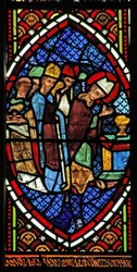 Eine Szene der Messe