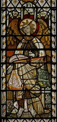 Fenster Na mit Darstellung von St. Michael