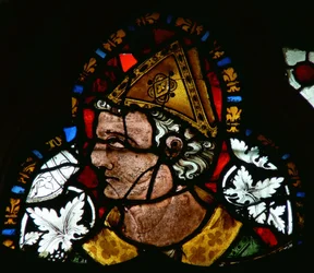 Fenster mit St. Cuthbert