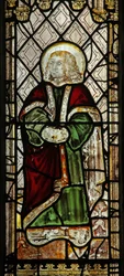 Fenster s4, den Heiligen Johannes darstellend