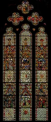 Fenster w37, Darstellung der Kindheit Christi