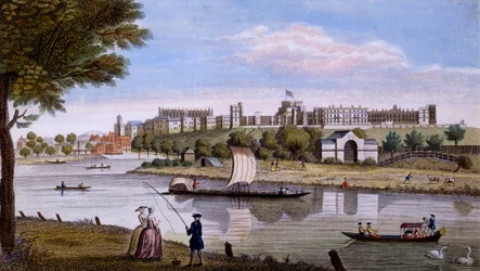 Windsor Castle von der anderen Seite der Themse, ca. 1760er Jahre