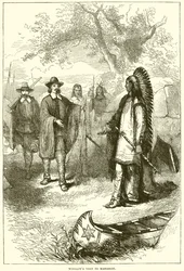 Winslows Besuch bei Massasoit