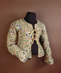 Bestickte Damenjacke, im 17. Jahrhundert als Weste bekannt