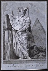 Der Architekt im griechischen Stil, 1771