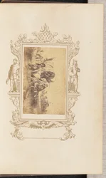["Der Angriff auf einen Auswandererzug" von Charles Ferdinand Wimar]