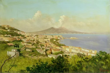Blick auf die Bucht von Neapel