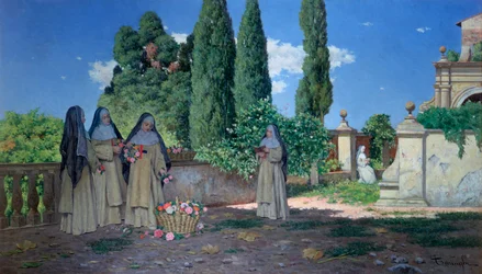 Der Nonnen Garten, ca. 1870-1938