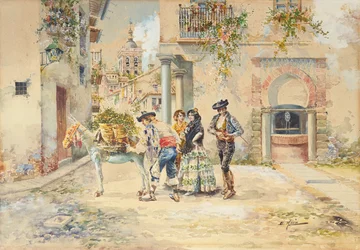 Der Straßenverkäufer