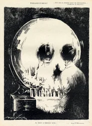 Illustration für das Magazin "Le Rire Rouge"