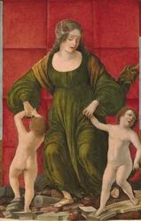 Die Frau von Hasdrubal und ihre Kinder, ca. 1490-1493