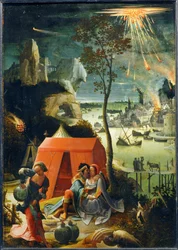 Lot und seine Töchter