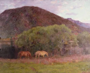 Sommerabend in Kviteseid, 1893