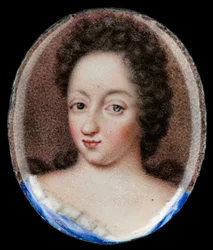Miniatur von Königin Ulrika Eleonora der Älteren von Schweden