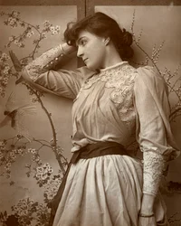 Cora Urquhart Brown-Potter, amerikanische Schauspielerin, 1887