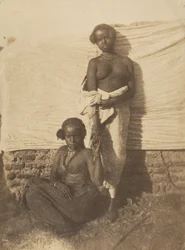 [Zwei Frauen], 1852