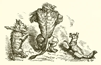 Der Löwe, der Fuchs und der Wolf